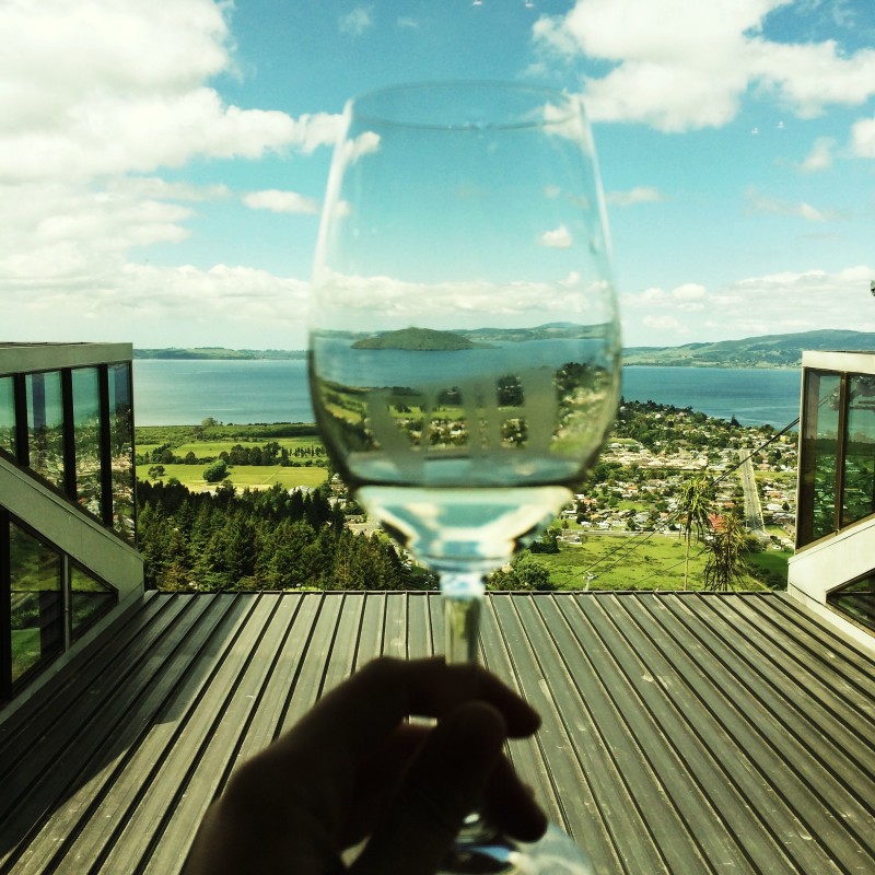 Rotorua skyline Volcanic Hills winery